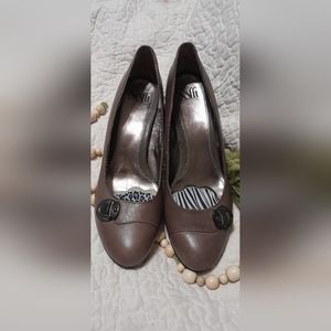 Soft Vitero 🧚‍♀️women's leather heels  size 10